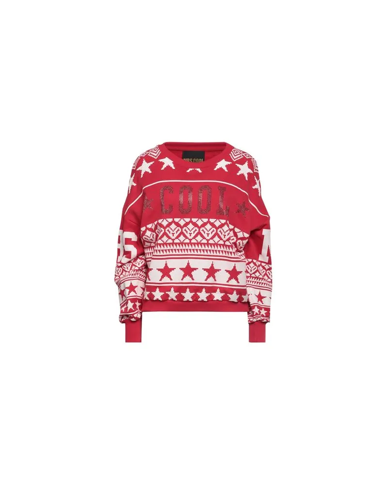 Brand Unique TOPS - Sweatshirtsauf YOOX.COM Rot