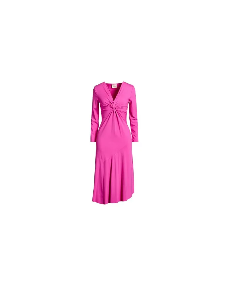 Dixie KLEIDER - Midi-Kleiderauf YOOX.COM Fuchsia