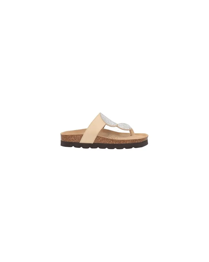 Geox SCHUHE - Zehentrennerauf YOOX.COM Beige