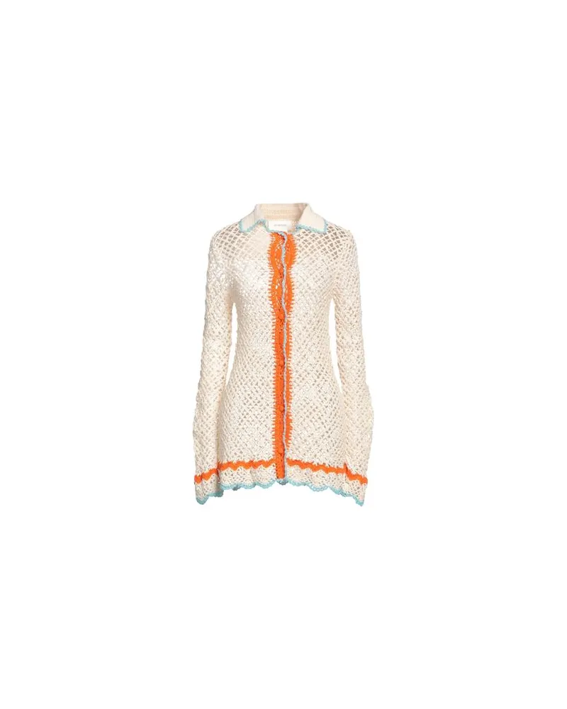 SPORTMAX STRICKWAREN - Strickjackenauf YOOX.COM Elfenbein