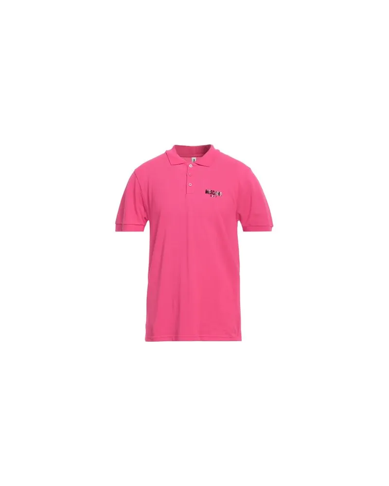 Moschino TOPS - Poloshirtsauf YOOX.COM Fuchsia