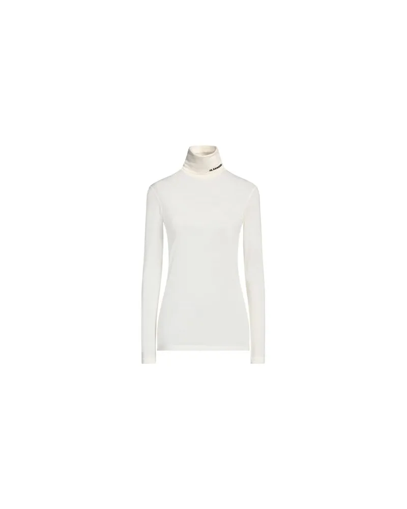 Jil Sander STRICKWAREN - Rollkragenpulloverauf YOOX.COM Elfenbein