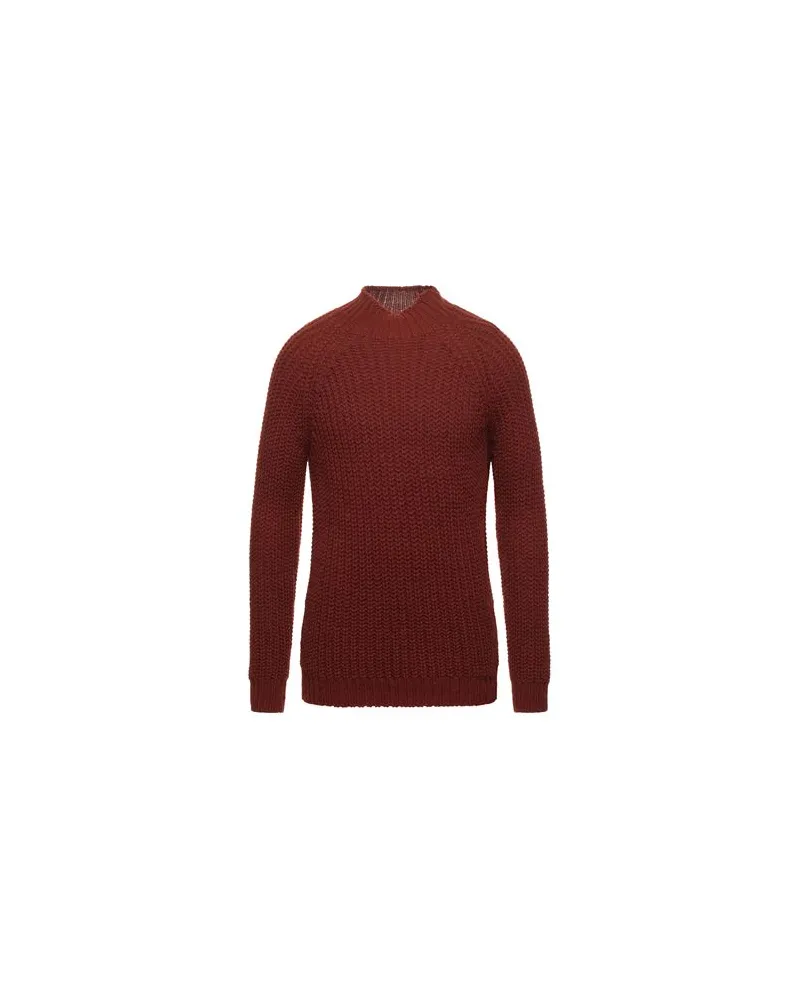 Brooksfield STRICKWAREN - Rollkragenpulloverauf YOOX.COM Ziegelrot