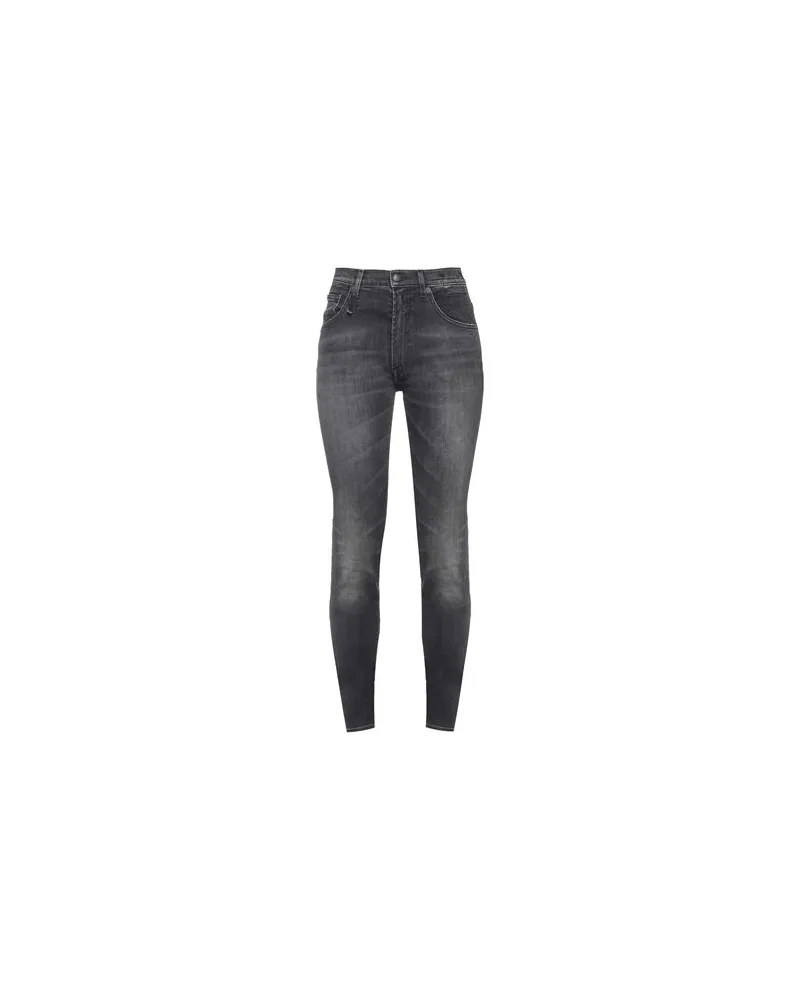 R13 HOSEN & RÖCKE - Jeanshosenauf YOOX.COM Schwarz