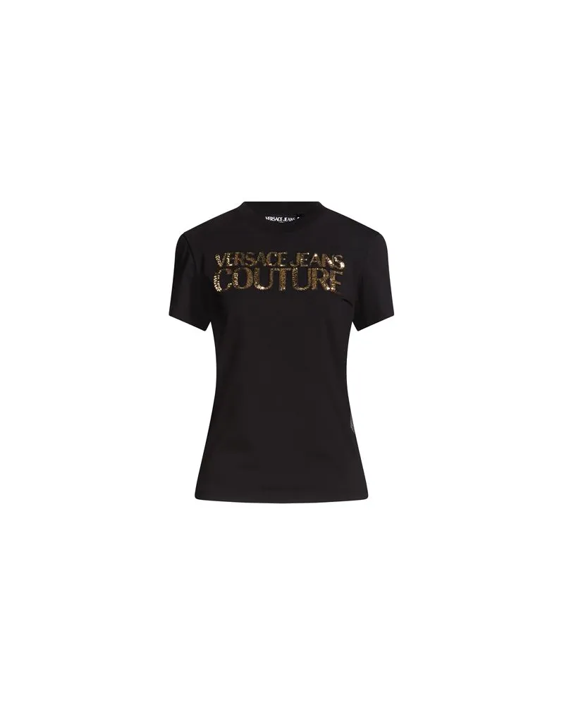 Versace Jeans TOPS - T-shirtsauf YOOX.COM Schwarz