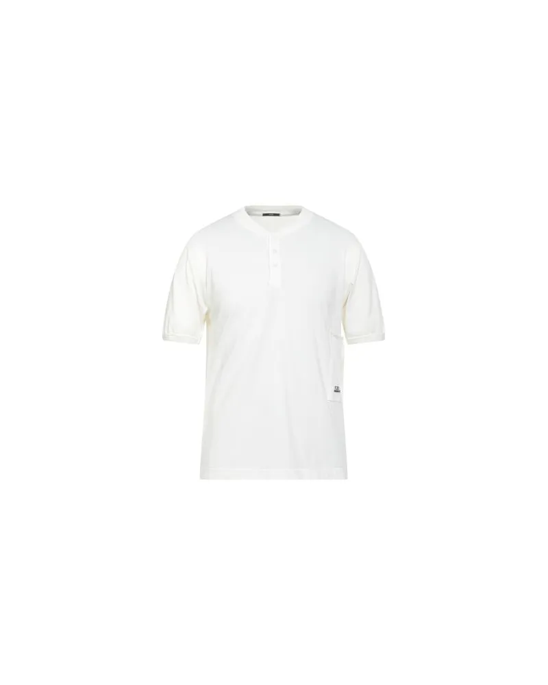 C.P. Company TOPS - T-shirtsauf YOOX.COM Cremeweiß