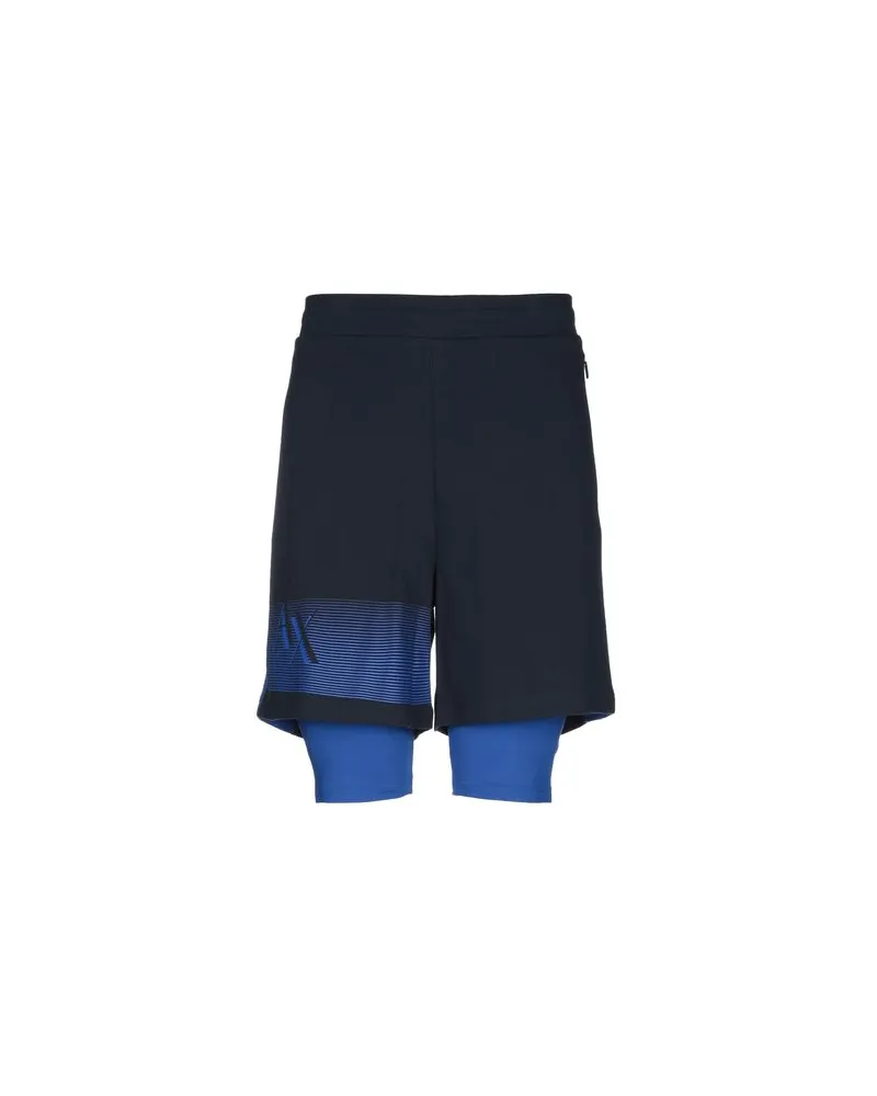 Armani Exchange HOSEN & RÖCKE - Shorts & Bermudashortsauf YOOX.COM Nachtblau