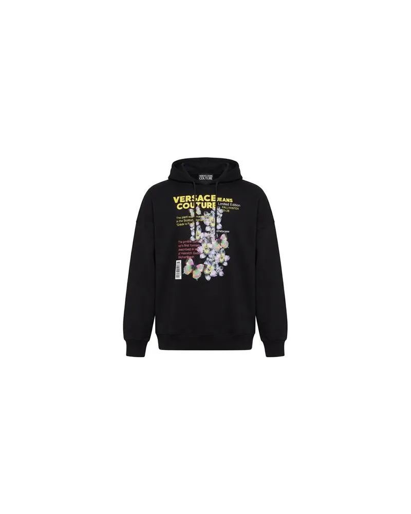 Versace Jeans TOPS - Sweatshirtsauf YOOX.COM Schwarz