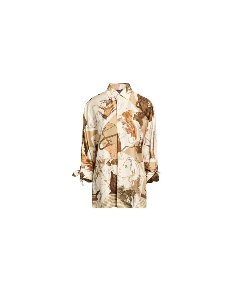 Ralph Lauren TOPS - Hemdenauf YOOX.COM Cremeweiß