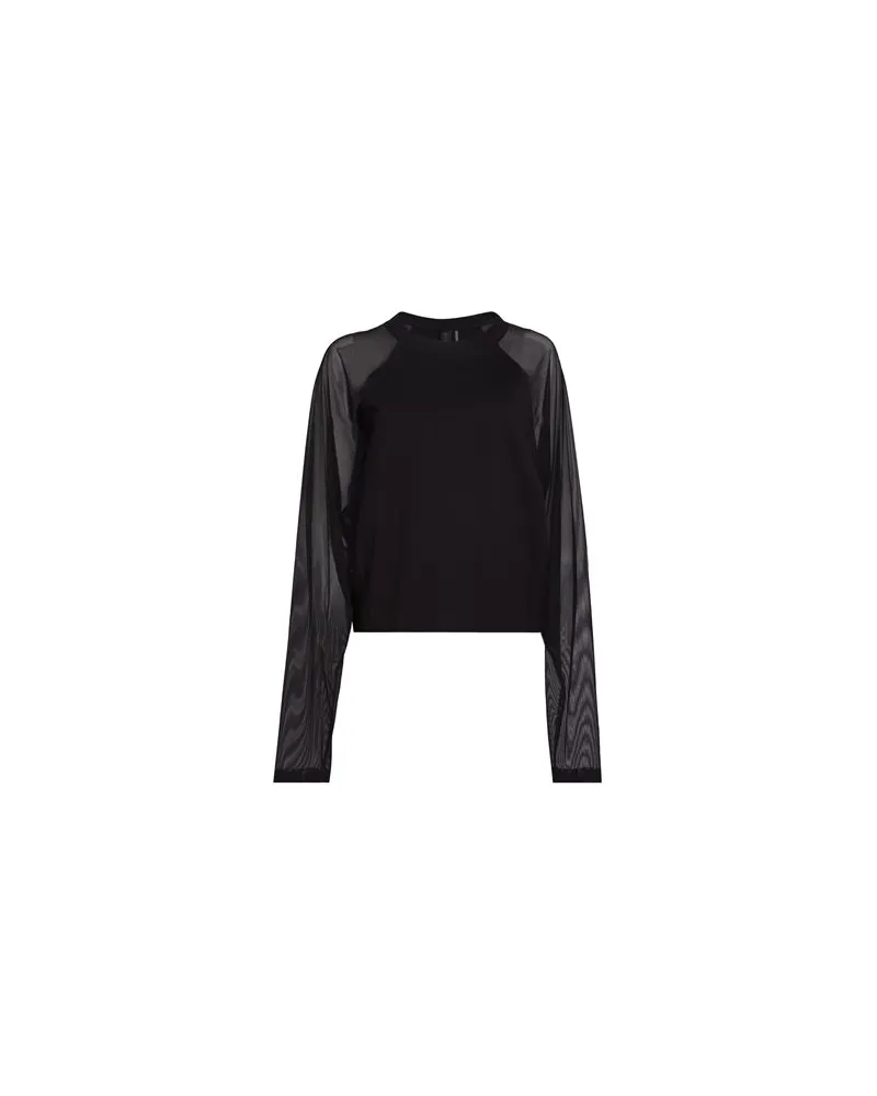 Norma Kamali TOPS - Sweatshirtsauf YOOX.COM Schwarz