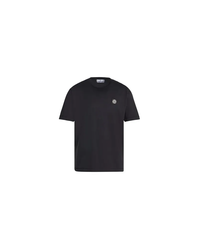 Stone Island TOPS - T-shirtsauf YOOX.COM Schwarz