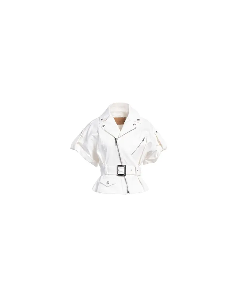Alexandre Vauthier JACKEN & MÄNTEL - Jeansjacken/Mäntelauf YOOX.COM Elfenbein