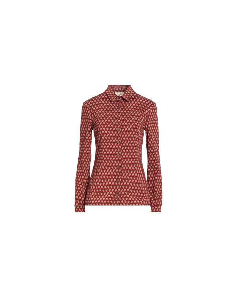 SIYU TOPS - Hemdenauf YOOX.COM Ziegelrot