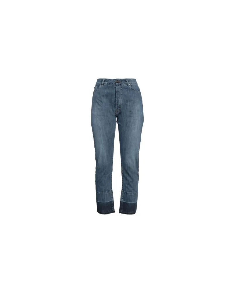 Semicouture HOSEN & RÖCKE - Jeanshosenauf YOOX.COM Blau