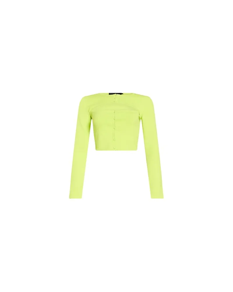 Dsquared2 STRICKWAREN - Strickjackenauf YOOX.COM Limettengrün