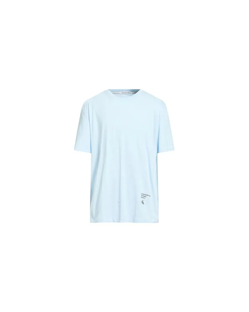 Calvin Klein TOPS - T-shirtsauf YOOX.COM Hellblau