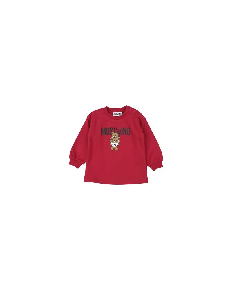 Moschino TOPS - Sweatshirtsauf YOOX.COM Ziegelrot