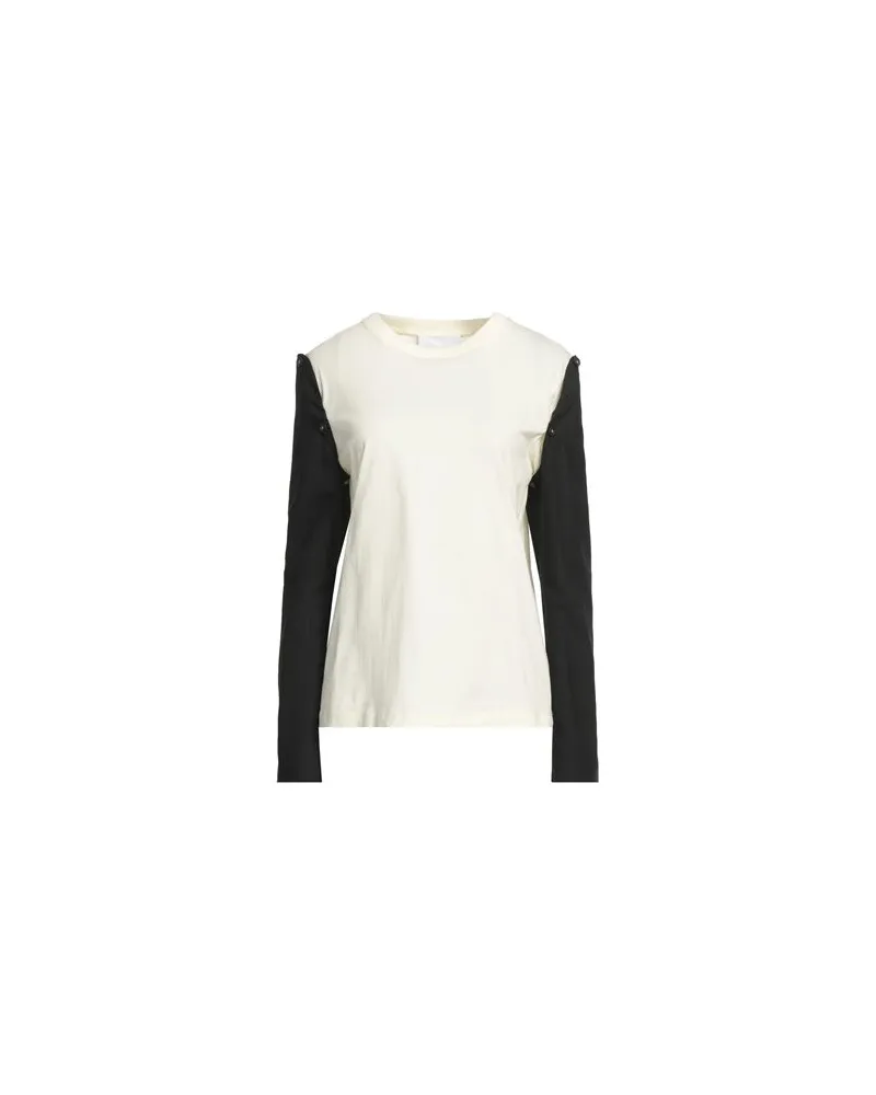 Erika Cavallini TOPS - T-shirtsauf YOOX.COM Cremeweiß