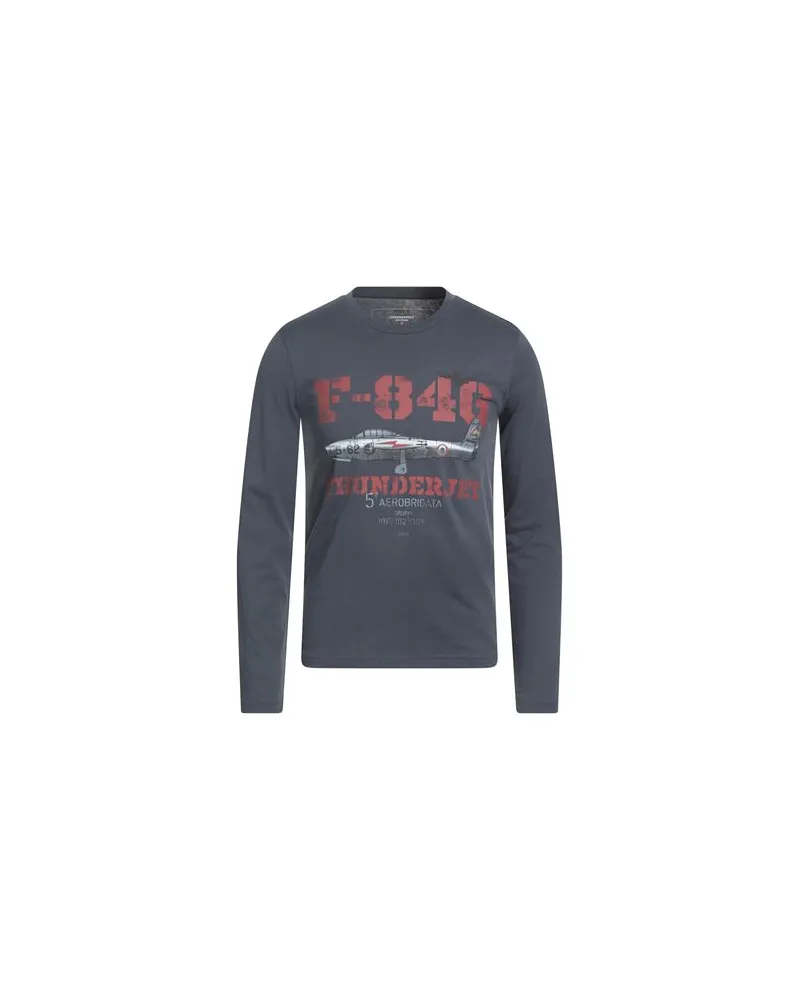 Aeronautica Militare TOPS - T-shirtsauf YOOX.COM Braungrau