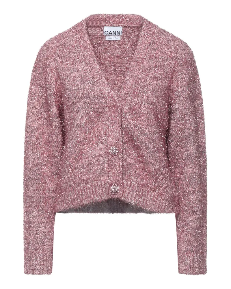 Ganni Strickjacke Rosa