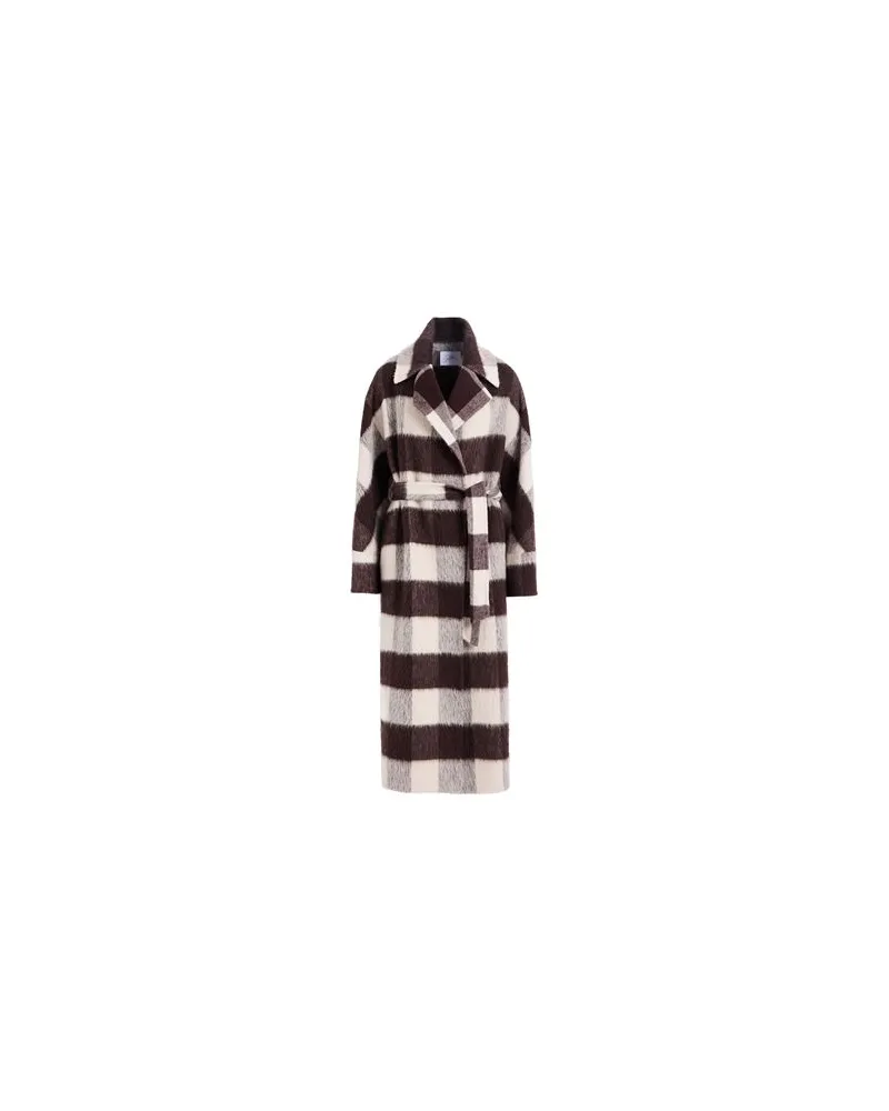 Soallure JACKEN & MÄNTEL - Mäntelauf YOOX.COM Schokobraun
