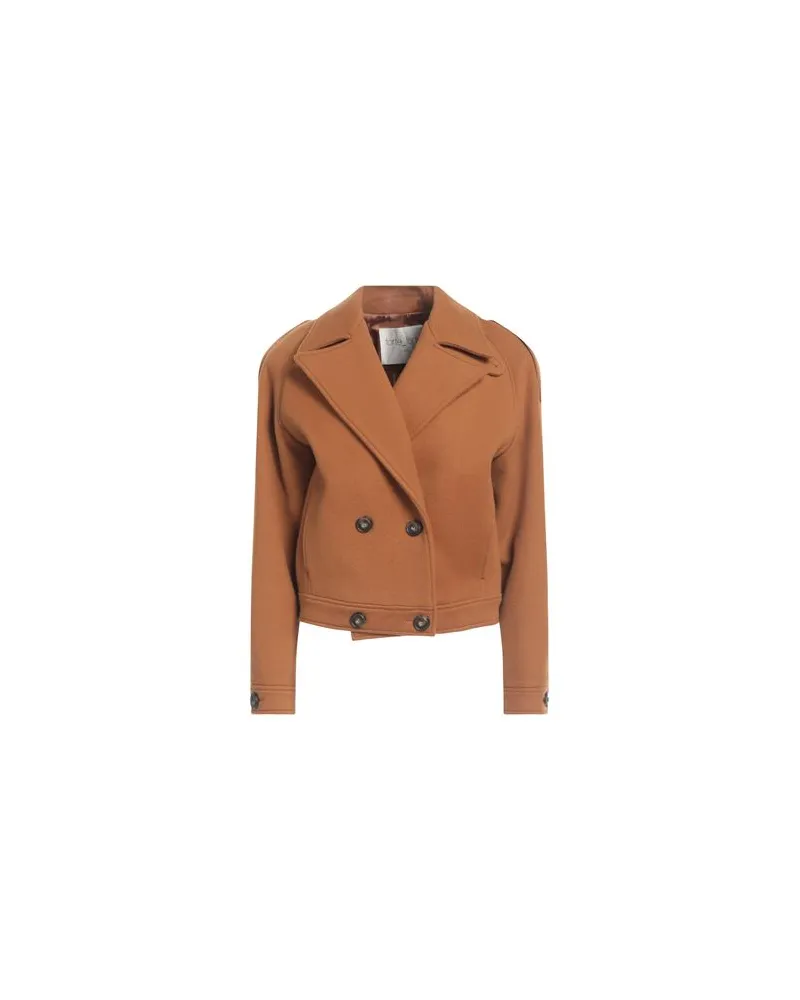 forte_forte JACKEN & MÄNTEL - Mäntelauf YOOX.COM Braun