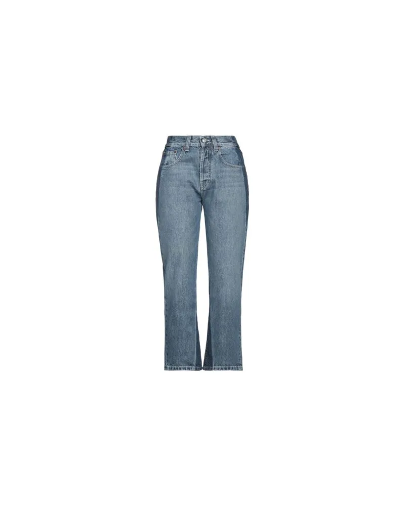 Victoria Beckham HOSEN & RÖCKE - Jeanshosenauf YOOX.COM Blau