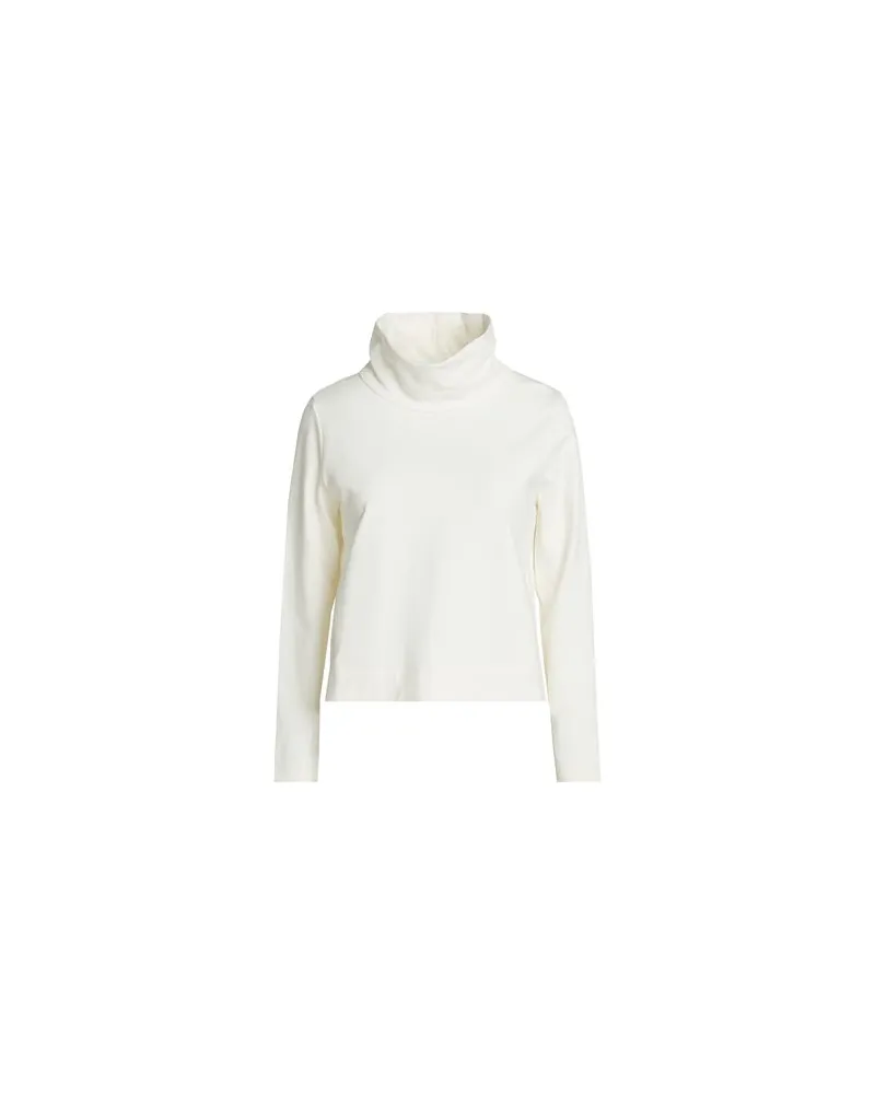 European Culture TOPS - Sweatshirtsauf YOOX.COM Cremeweiß