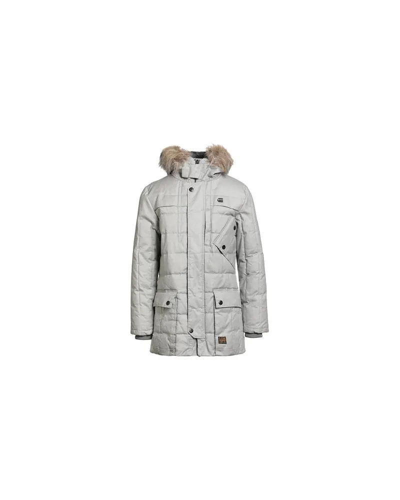 G-STAR RAW JACKEN & MÄNTEL - Mäntelauf YOOX.COM Hellgrau