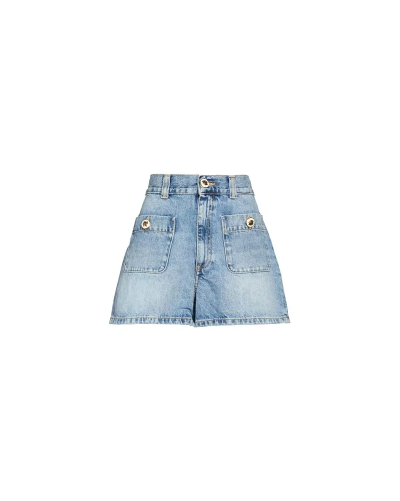 Sandro HOSEN & RÖCKE - Jeansshortsauf YOOX.COM Blau
