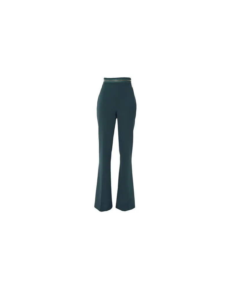 Elisabetta Franchi HOSEN & RÖCKE - Hosenauf YOOX.COM Smaragdgrün