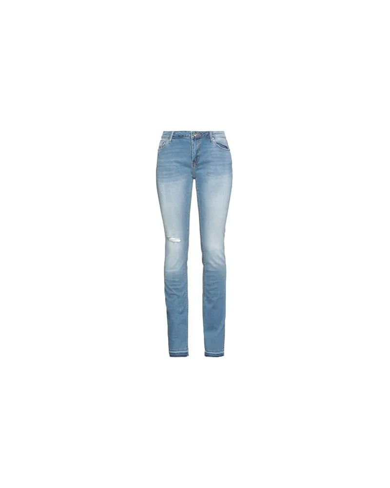 Fracomina HOSEN & RÖCKE - Jeanshosenauf YOOX.COM Blau