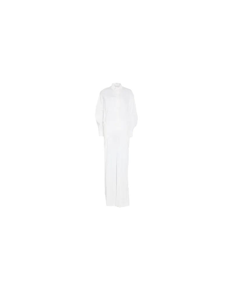 Ferragamo OVERALLS - Jumpsuitsauf YOOX.COM Weiß