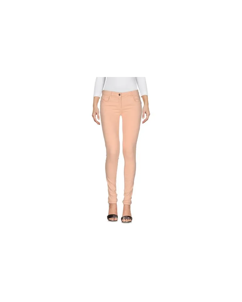 Patrizia Pepe HOSEN & RÖCKE - Jeanshosenauf YOOX.COM Pfirsich