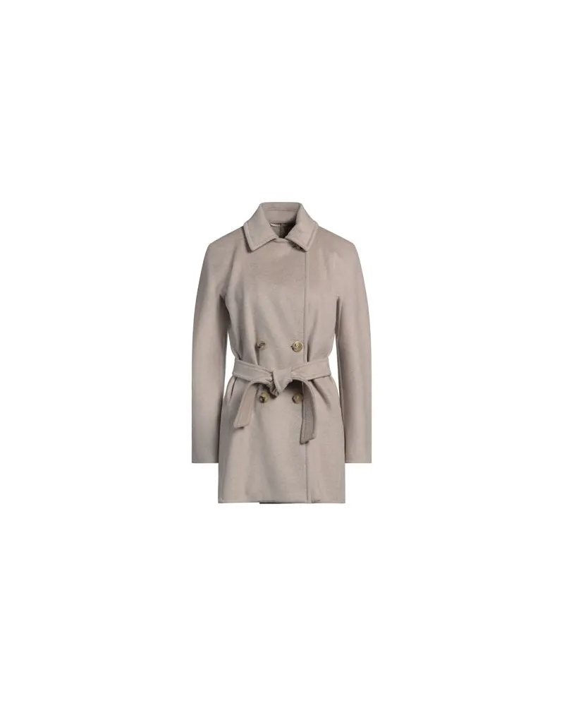 Max Mara JACKEN & MÄNTEL - Mäntelauf YOOX.COM Beige