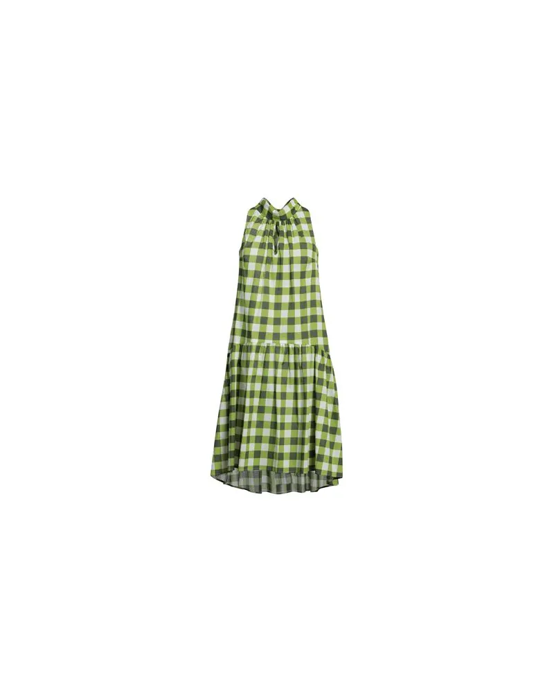 Camicettasnob KLEIDER - Midi-Kleiderauf YOOX.COM Limettengrün