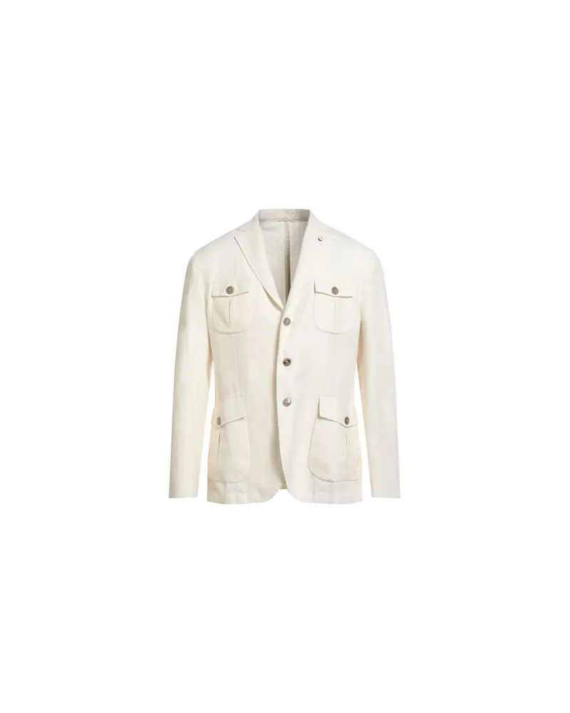 Luigi Bianchi Mantova JACKEN & MÄNTEL - Jacken und Anoraksauf YOOX.COM Elfenbein