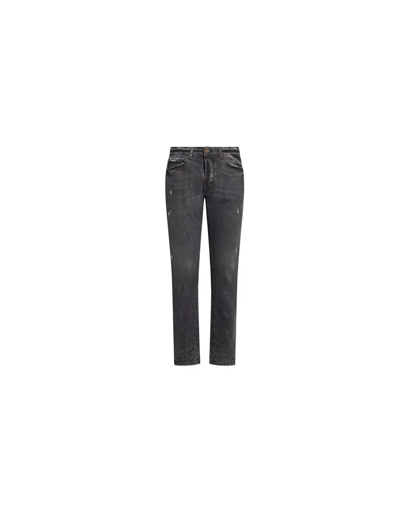 Messagerie HOSEN & RÖCKE - Jeanshosenauf YOOX.COM Braungrau