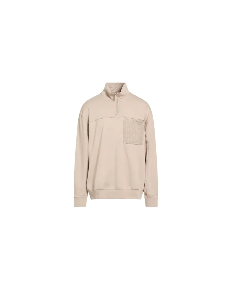 Armani Exchange TOPS - Sweatshirtsauf YOOX.COM Beige