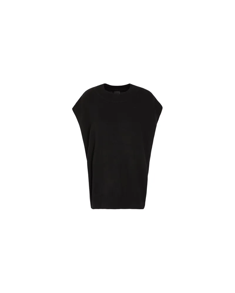 8 by Yoox SLEEVELESS KNIT SWEATER - STRICKWAREN - Pulloverauf YOOX.COM Schwarz