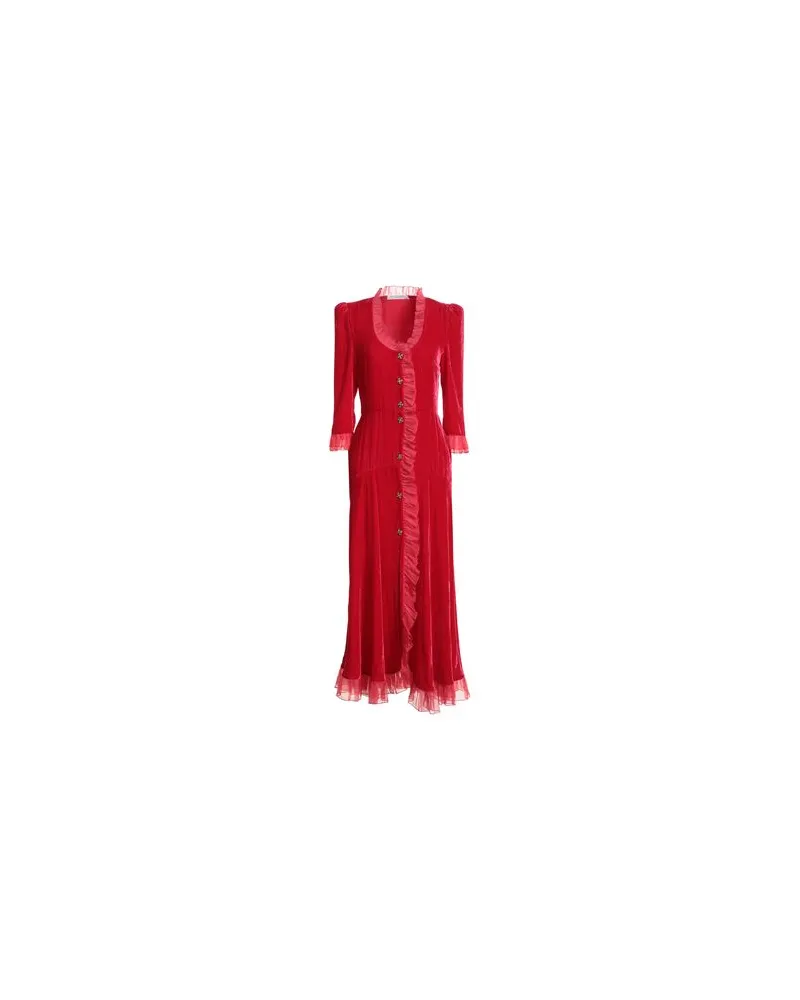 Philosophy Di Lorenzo Serafini KLEIDER - Maxi-Kleiderauf YOOX.COM Rot
