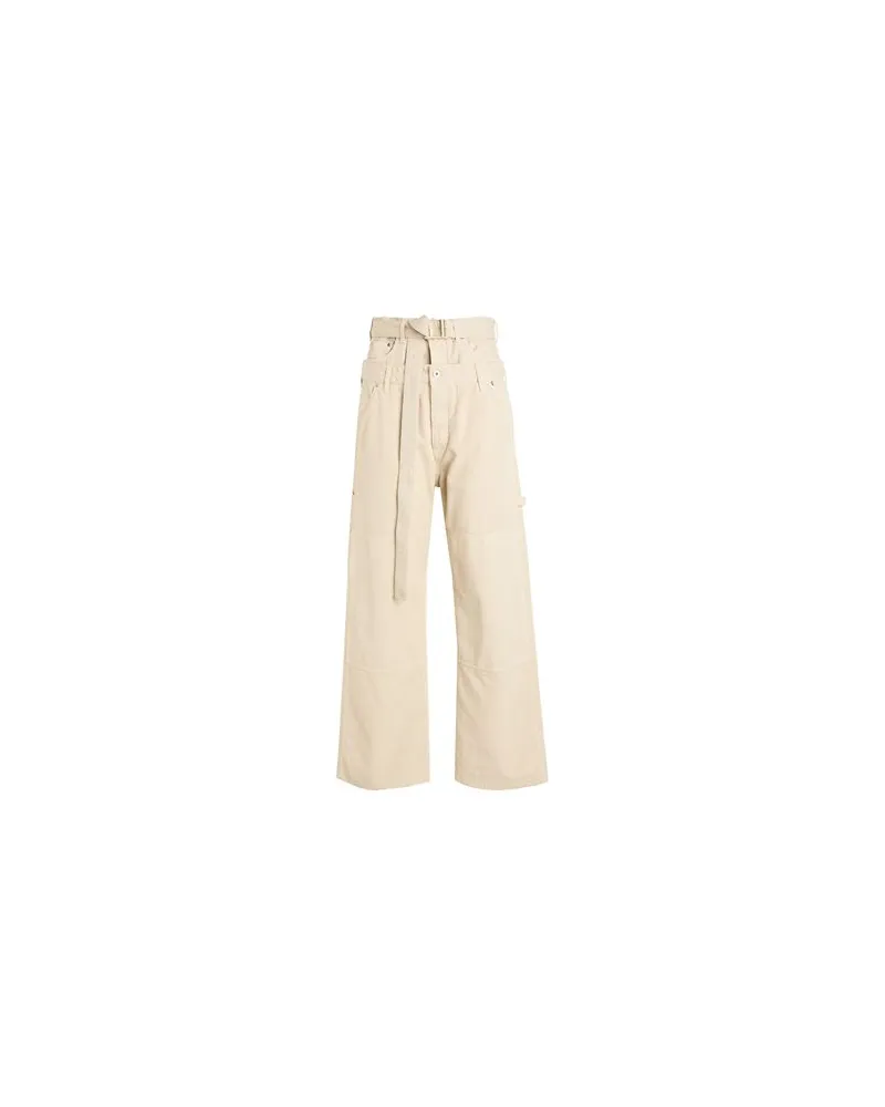 OFF-WHITE HOSEN & RÖCKE - Jeanshosenauf YOOX.COM Beige