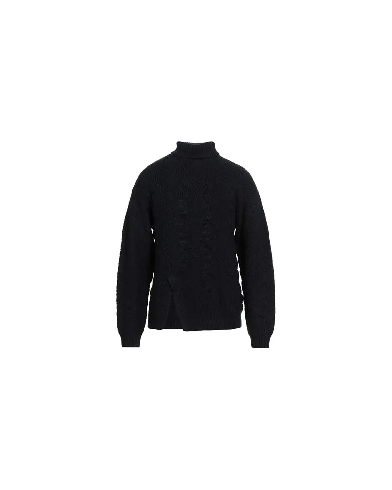 Emporio Armani STRICKWAREN - Rollkragenpulloverauf YOOX.COM Nachtblau