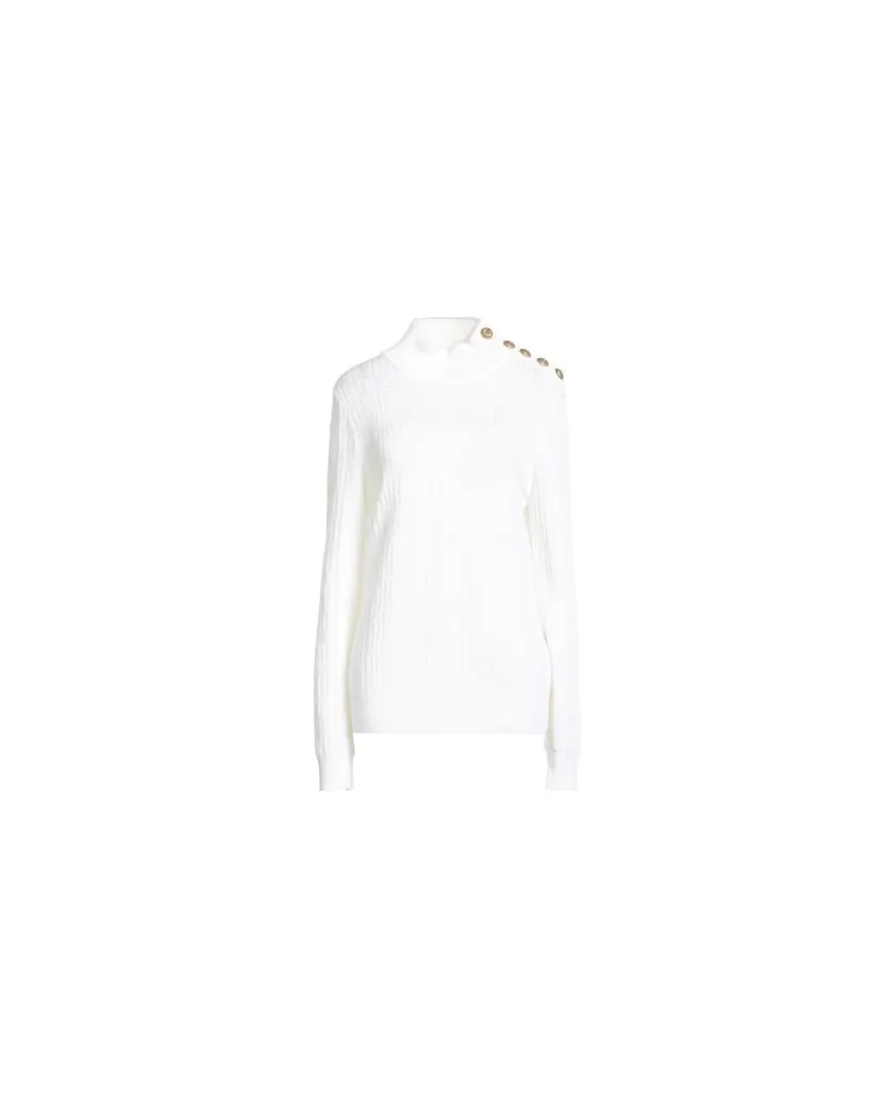 Balmain STRICKWAREN - Rollkragenpulloverauf YOOX.COM Elfenbein