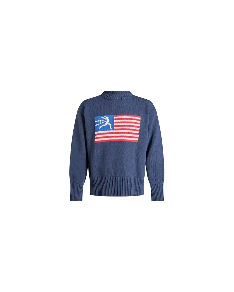 Champion INDEX + ARCHIVES - STRICKWAREN - Pulloverauf YOOX.COM Marineblau
