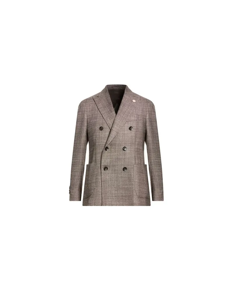 LARDINI ANZÜGE und CO-ORDS - Blazersauf YOOX.COM Schokobraun