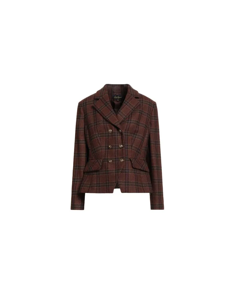 Luisa Spagnoli ANZÜGE und CO-ORDS - Blazersauf YOOX.COM Schokobraun