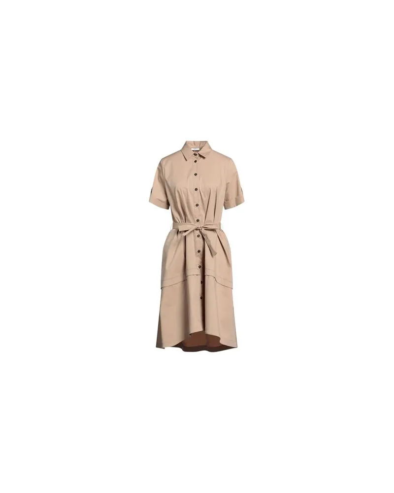 Peserico KLEIDER - Midi-Kleiderauf YOOX.COM Hellbraun