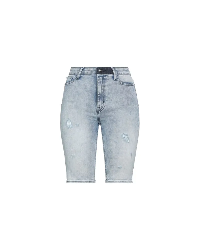 MET  HOSEN & RÖCKE - Jeansshortsauf YOOX.COM Blau