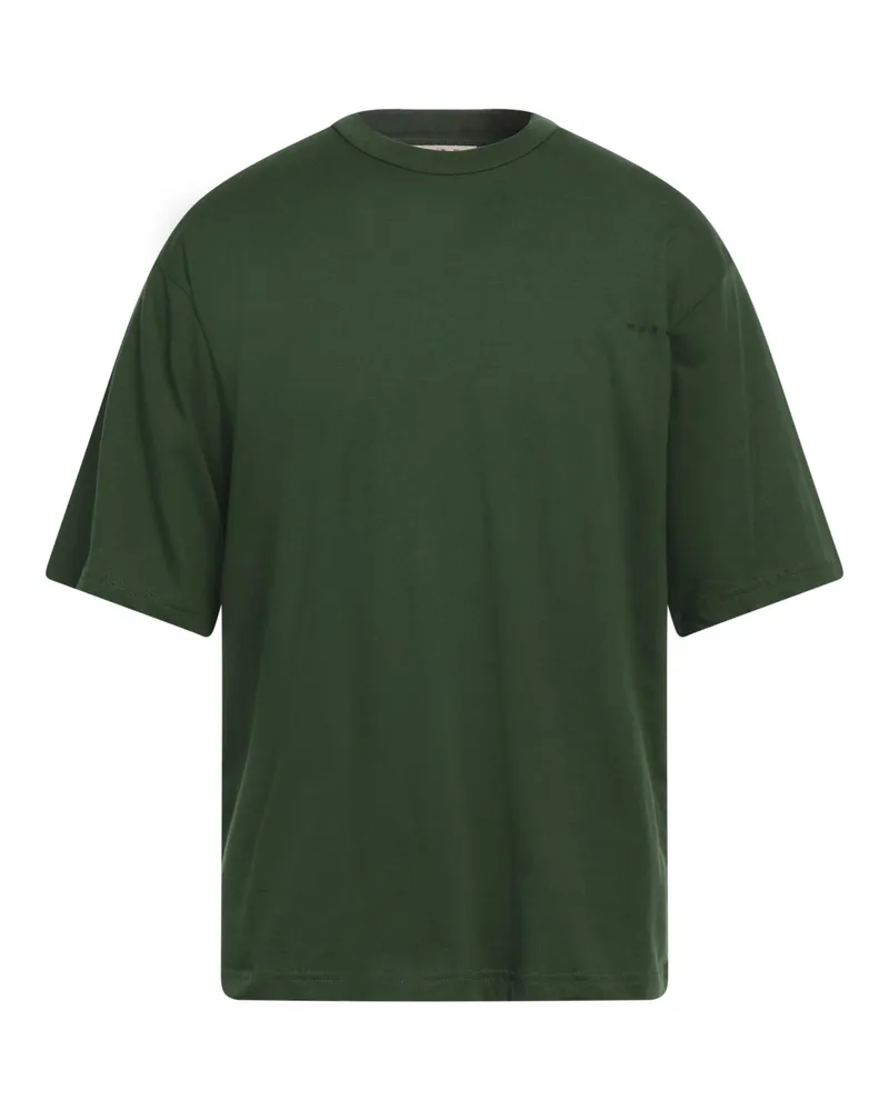 Marni T-shirts Militärgrün